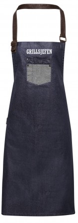 Grillsjefen denim forkle