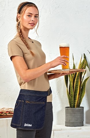 Blå denim